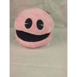 Pink Pac-Man 4.5” Toy Factory Plush Stuffed‎ Animal VideoGame Battle Royale